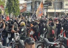 Situasi Kondusif, Ribuan Anggota PSHT di Surabaya Akhirnya Membubarkan Diri