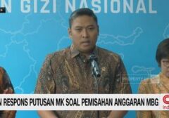 Badan Gizi Nasional Hormati Putusan MK Terkait Anggaran Makan Bergizi Gratis