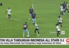 Tumbang 1-3 dari Aston Villa, Indonesia All Stars Petik Pelajaran Berharga