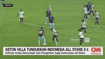 Tumbang 1-3 dari Aston Villa, Indonesia All Stars Petik Pelajaran Berharga