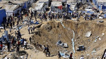 Gudang Obat Rumah Sakit di Gaza Hancur Lebur Akibat Serangan Udara Israel