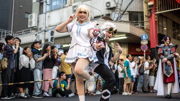 Aksi Totalitas Cosplayer Dunia di World Cosplay Summit Nagoya Meski Diterjang Cuaca Panas
