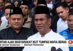 Mentan Amran Sulaiman Gandeng Generasi Muda Berantas Mafia Beras