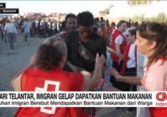 Sempat Terlantar 5 Hari, Imigran Gelap di Pantai Ceuta Akhirnya Terima Bantuan Makanan