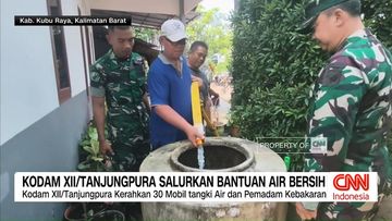 Atasi Krisis Air Bersih, Kodam XII/Tanjungpura Gerak Cepat Bantu Warga Kalbar