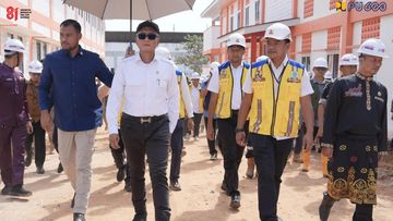 Menteri PU Genjot Pembangunan SRT Kuantan Singingi, Prioritaskan Kenyamanan Siswa