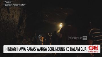 Suhu Ekstrem Landa Korea Selatan, Warga Pilih Mengungsi ke Dalam Gua