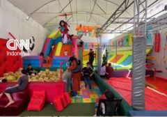 Ceria di Tengah Konflik: Intip Tenda Bermain Anak-anak di Gaza