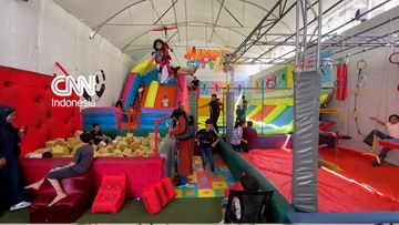 Ceria di Tengah Konflik: Intip Tenda Bermain Anak-anak di Gaza