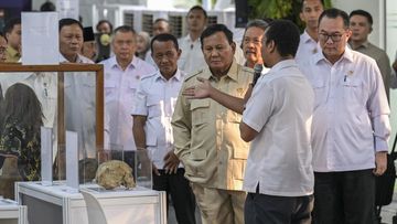 Presiden Prabowo Tinjau Inovasi Strategis BRIN, dari Pesawat Amfibi hingga Genteng Ramah Lingkungan
