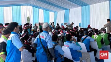 Antusiasme Warga Serbu Layanan Kesehatan dan Sembako Murah di Apel Jaga Jakarta